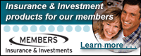 Members Insurance & Investment products for our members